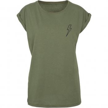 AC/DC High Voltage Kleidungsstück – Damen, Oliv, Größe L