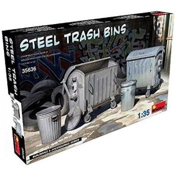 MiniArt 1:35 Afvalcontainers Maquette 35636