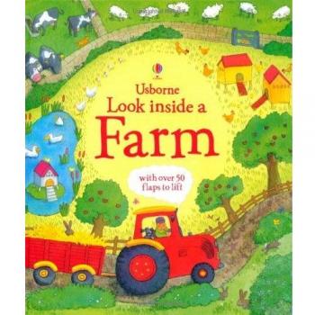 Look Inside a Farm (Usborne Look Inside): 1 by Katie Daynes New Book