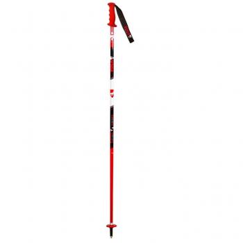 Vola Unisex Aluminum Ski Poles 110 cm Red/Black/White