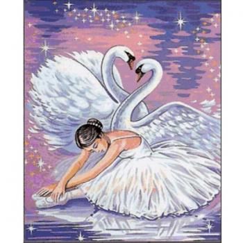 Decoración Mosaico 20x30cm – Danza del Cisne