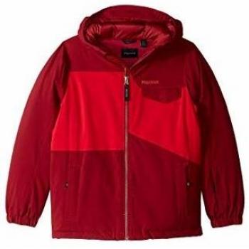 Jungenjacke Rochester von Marmot, Teamrotes Design – M