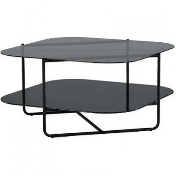 Couchtisch „Schwarzer Klassiker“ – Einregal aus ebuy24