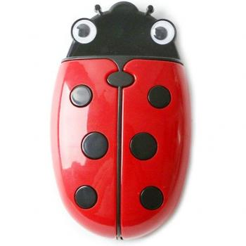 Ladybug Kitchen Drawer: Magnetic Eraser & Pen Holder for Fridge