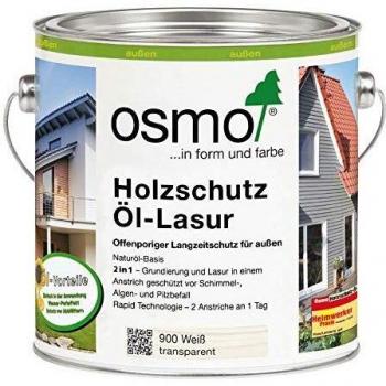Osmo Lasurfarbe weiß 900 2,5l