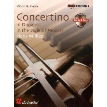Millies : Concertino In D Major In The Style Of Mozart + Cd