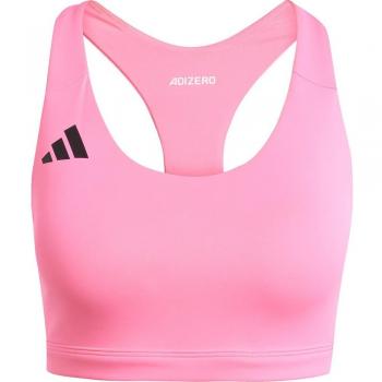 Reggiseno Adidas Adizero Essentials – Supporto Medio per Donna (Rosa/Nero)