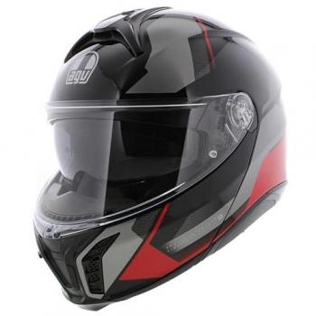 AGV Perception Tourmodular Casque Noir Rouge taille M