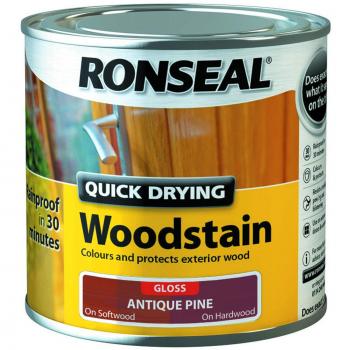 Ronseal Instant Dry Pine Gloss Stain – 250 mL