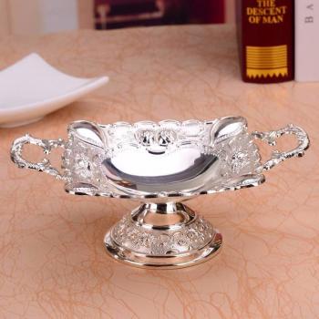 Luxury European Style Silver Plated Fruit Dish 21*7CM