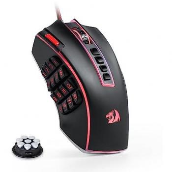 Redragon M990 Titan – High‑Precision MMO Mouse, 32,000 DPI, 23 Custom Buttons, 16 Macro Keys