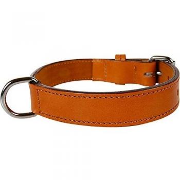 Collar para Mascota Zolux en Cuero Auténtico con Forro Cómodo