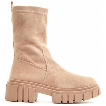 Botines de Mujer Montevita Beige 83826