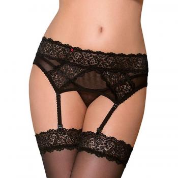 Heiße Reizwäsche: Obsessive Strapsgürtel 852-GAR-1 (S/M)