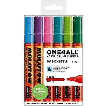 Molotow One4All 227HS Marqueurs permanents résistants aux UV