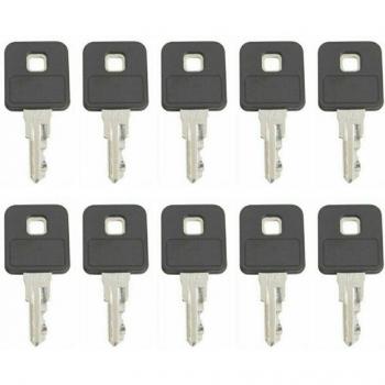 10pc Ignition Key Set for Ditch Witch Equipment 214-961