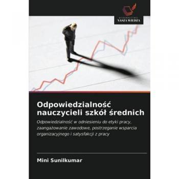 Sunilkumar, Mini: Odpowiedzialno¿¿ nauczycieli szkó¿ ¿rednich