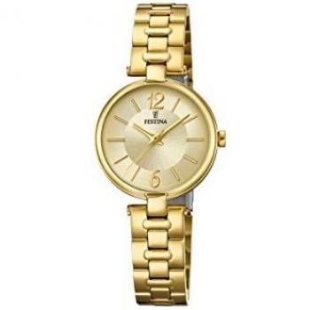 Festina Women's Elegant Analog Timepiece with Stainless Steel Strap