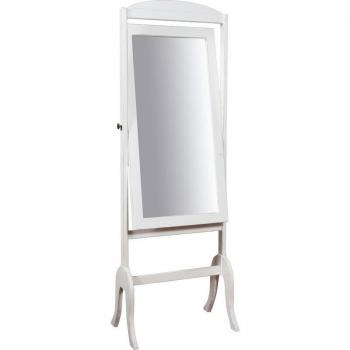 Tavolino Specchio Finito Bianco