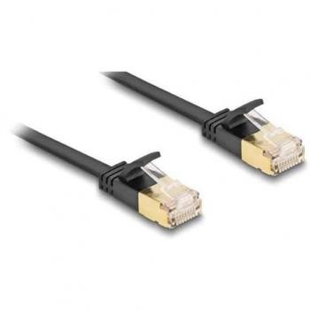 DELOCK 80343 Short Cat‑6a to Cat‑7 Extension – 0.3 m Black