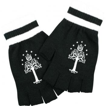 Der Herr der Ringe Gondor Fingerlose Handschuhe Schwarz Damen