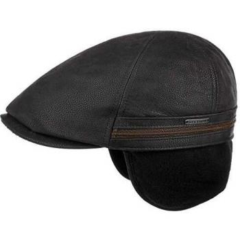 Redding Earflap Cap by Stetson, Size L (58-59 cm), Colour Black