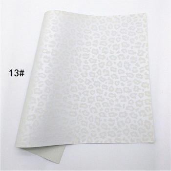 Glitterwishcome Printed Leopard Faux Leather Sheets