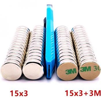 MagneNeo 15×3 mm – Disco Compacto