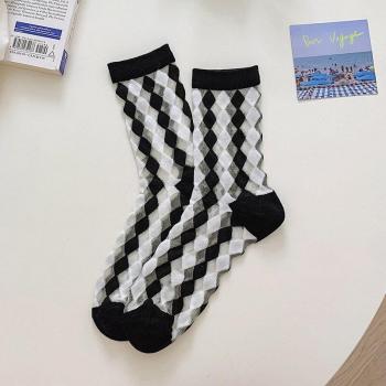 Calcetines de Seda Transparente Harajuku