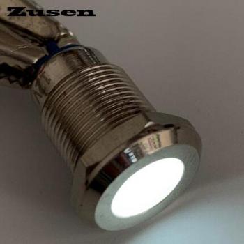 Zusen 12 mm Mehrspannungs‑LED-Anzeige (12 V / 24 V / 220 V) – ZS12‑D/W/12 v/N