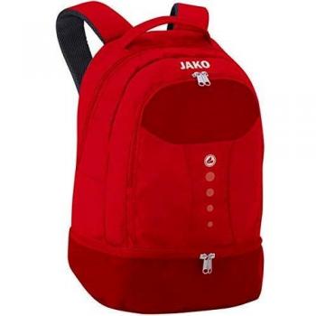 Red Jako Striker Sac à Dos Unisexe – 34 x 21 x 46 cm