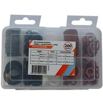 Coffret 200 joints fibre, caoutchouc et PTFE NOYON & THIEBAULT