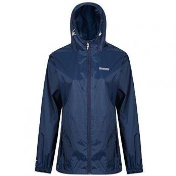 Regatta Women's Packable Waterproof Jacket III in Navy, size 22