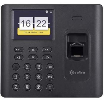 Safire SF-AC3012KEMD-IPW-B Controlador de Acesso Autônomo 2,8 TFT + Digital + Cartão EM + Teclado Password