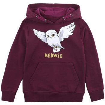 Rotes Harry Potter Kids‑Kapuzenhemd mit Hedwig – 152 cm, für Mädchen