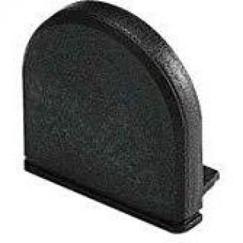 SLV GLENOS Profilendkappe 2609 CURVED (Schwarz) – Mechanische Komponente