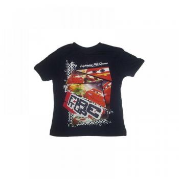 T-shirt maglia maglietta bimbo bambino Disney Cars blu 3A