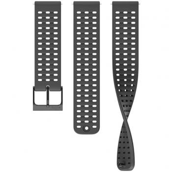 Bracelet Suunto 22 ATH2 silicone noir S+M