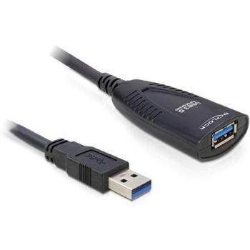DeLock 5M USB 3.1 Gen 1 (3.0) Cable with Type-A Connector, Black