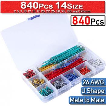 U Shape Breadboard Jumper Wire Kit 840 Pcs