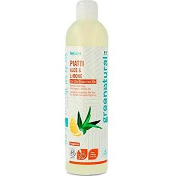 Piatti Eco-friendly con Aloe e Limone – Greenatural, 500 ml