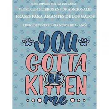 Libro de pintar para niños de 7+ años