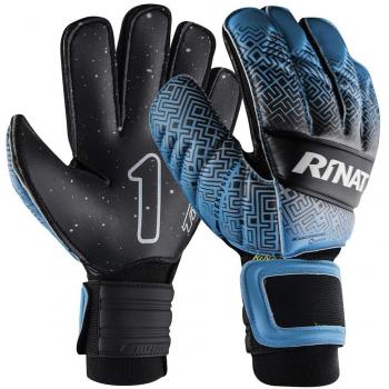 Quantum Turf Rinat Kinder Torwart-Handschuh Kancerbero – Blau/Schwarz, Größe 5