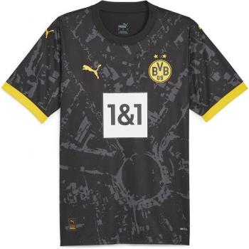 Puma BVB 23/24 Cyber Black Short Sleeve Tee – Men & Women