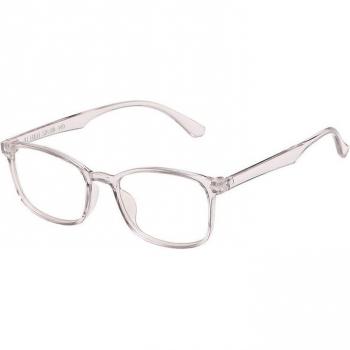 Lunettes PC vintage pour femmes, anti-lumière bleue, monture rose, modèle A0028