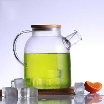 Jarra Bambú & Acero – Recipiente 1800ml