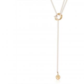 Chic Gold Charm Necklace for Women