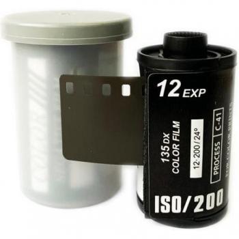 ISO SO200 35MM Color Film for Beginners (18/12/8 Rolls)