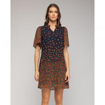 Niza Vestido Corto Estampado Floral