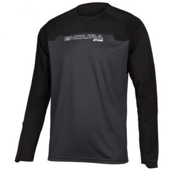 Endura Camiseta Manga Larga MT500 Burner para ciclismo hombre en color negro, talla XXL